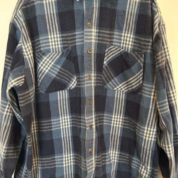 Tru Fit 2XL 100% Cotton Plaid Button-down - Picture 3 of 9